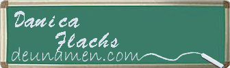 Danica Flachs Visitenkarte